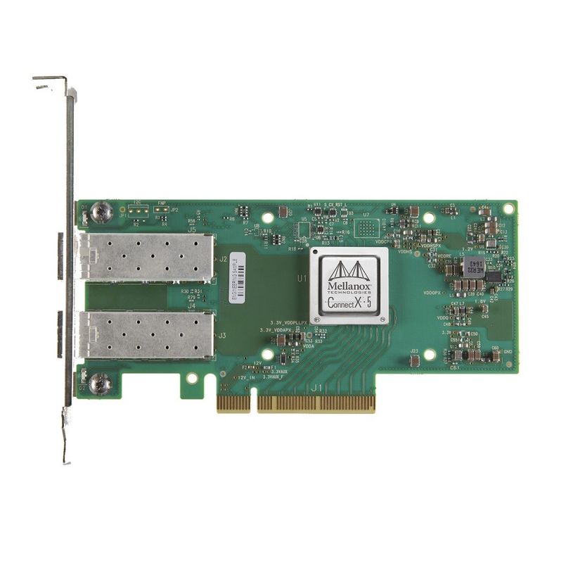 EN prendido feito sob encomenda do cartão MCX512A-ACAT ConnectX-5 de SFP Pcie do cartão dos ethernet de Mellanox 10gb