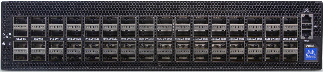 Spectrum-3 baseou 	Interruptor de rede aberta MSN4600 do interruptor de rede Sn4600c de Mellanox - CS2F com ônix