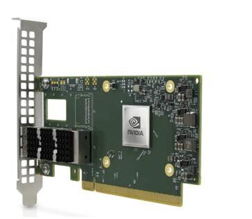 Porto duplo QSFP56 da placa de rede MCX623105AN-VDAT 100GbE de Mellanox da relação do EN de ConnectX-6 DX