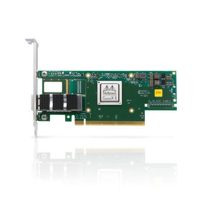 Porto duplo QSFP56 da placa de rede MCX623105AN-VDAT 100GbE de Mellanox da relação do EN de ConnectX-6 DX