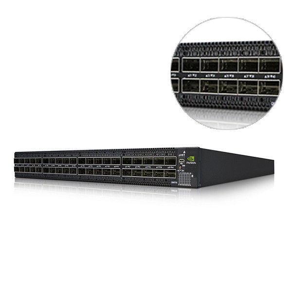 40 portos QSFP28 que obstruem não o interruptor de rede InfiniBand de HDR Mellanox MQM8790-HS2F 200Gb/S