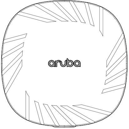 530 séries de acesso sem fio de Aruba apontam (RW) o rádio AP-535 duplo unificado 4x4: 4 802.11ax