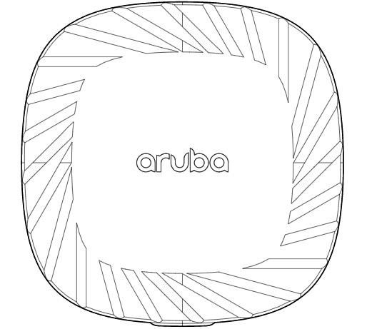 Antenas internas o acesso sem fio unificado de Aruba do terreno aponta iAP 505 (RW) 2x2: 2 802.11ax