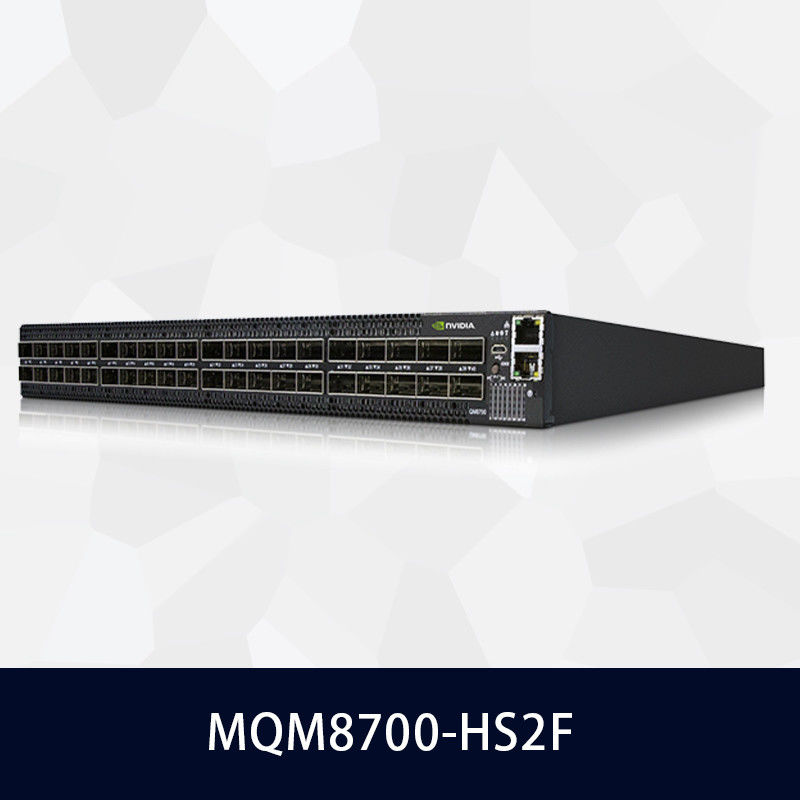 Gerenciado Infiniband HDR Switch Mellanox 200gb Switch MQM8700 40 Port MQM8700-HS2F ((920-9B110-00FH-0MD)