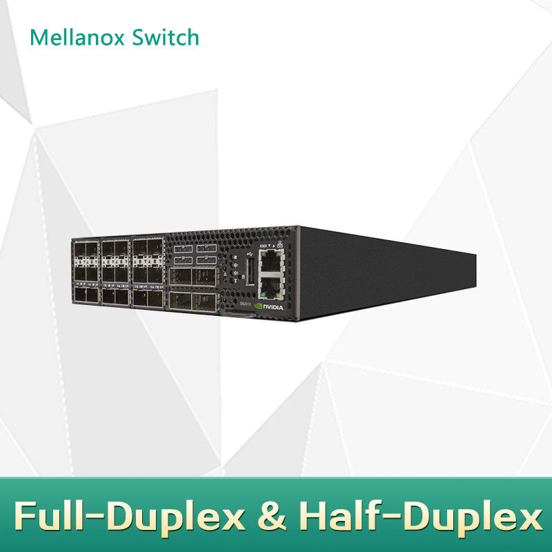 18 SFP28 portos Linux basearam o interruptor de rede MSN2010-CB2F de Mellanox Open Source 25GbE/100GbE