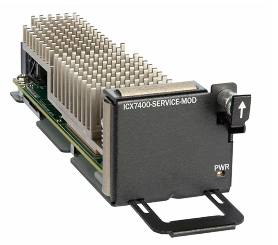 Interruptor portuário 1500W 336 Gb/S 960 Gb/S do ponto de entrada da zaragata Icx7450 24 da rede