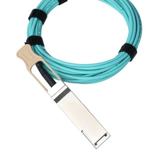 Cabo ótico ativo de MFS1S00-H005V Aoc até 200Gb/S IB HDR QSFP56 5m