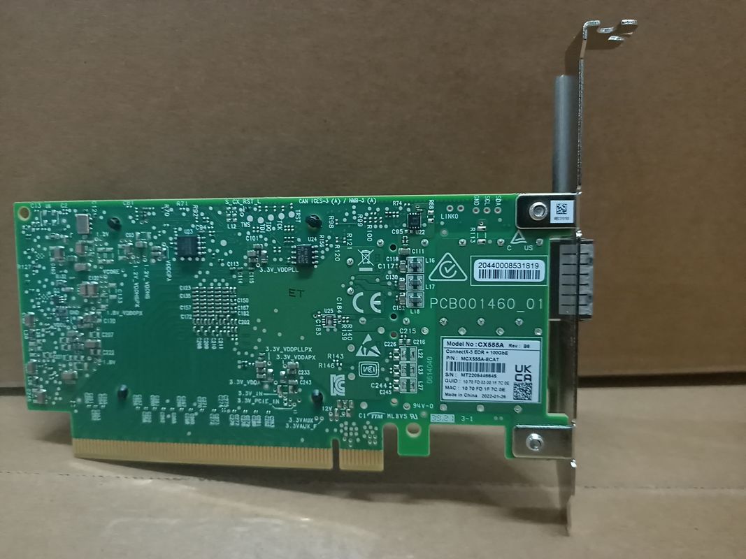 Placa de rede 10GbE SFP28 portuário duplo PCIe3.0 X8 do EN Mellanox de MCX4121A-XCAT ConnectX-4 Lx
