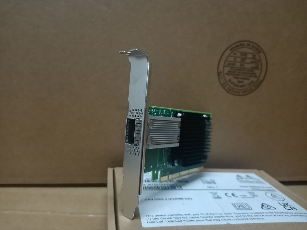 Porto duplo do NIC ConnectX- 6 VPI Hdr100 Edr Ib de MCX653106A-ECAT Mellanox 100gb