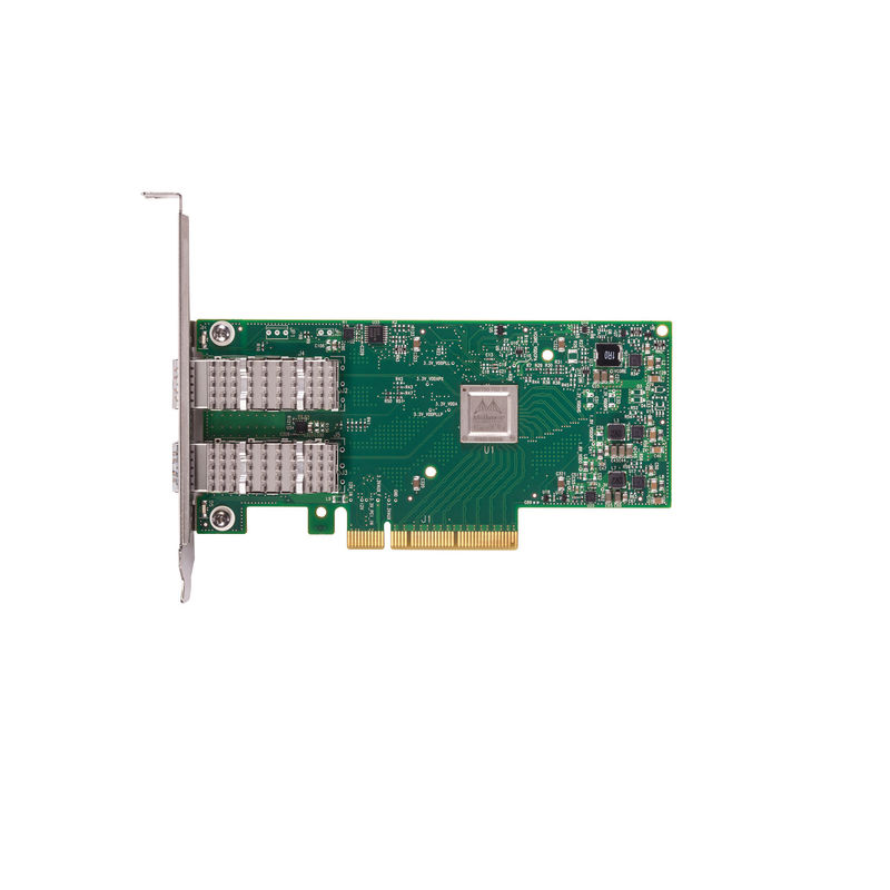 Placa de interface de rede MCX4121A-ACAT do porto duplo SFP28 PCIe3.0 X8 do EN 25GbE de Mellanox ConnectX-4 Lx