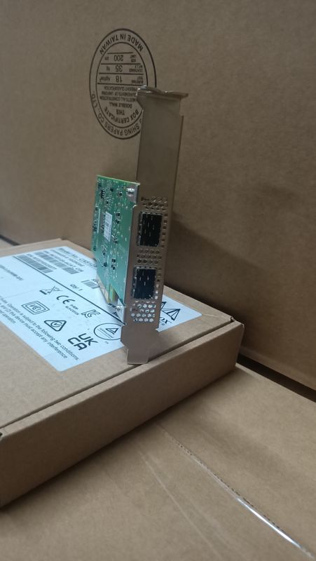 Cartão PCIe do adaptador do EN do porto duplo 10 25gbe Sfp28 de MCX512A-ACAT Mellanox Connectx 5 3,0 X8