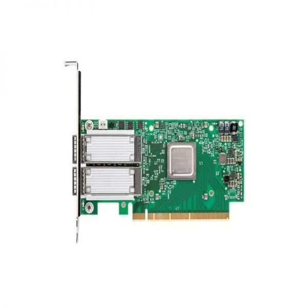 Porto duplo conservado em estoque do cartão EDR IB 100Gb/S 100GbE do adaptador de Mellanox MCX556A-EDAT ConnectX-5 VPI