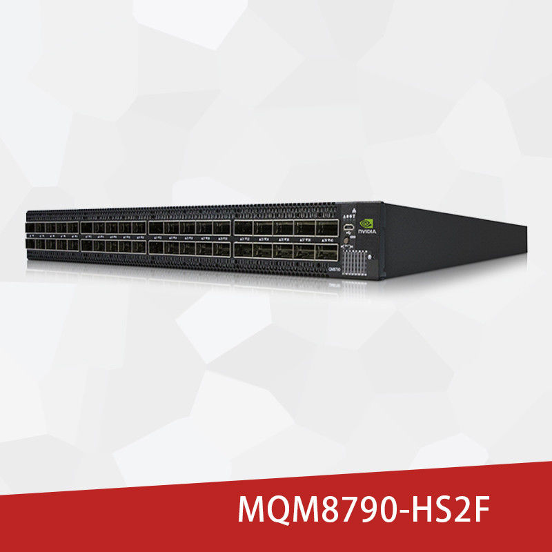 MQM8790-HS2F Mellanox Switch 40 Portes Não Bloqueando HDR gerenciado externamente 200Gb/S InfiniBand Smart