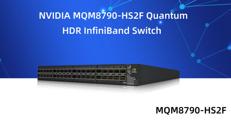 MQM8790-HS2F Mellanox Switch 40 Port 200G InfiniBand Data Center 40 X HDR QSFP56 Não gerenciado