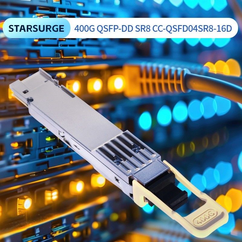 Interface de gerenciamento do centro de dados CMIS 4.0 Transceptor óptico 400G com ligação SMF de 500m