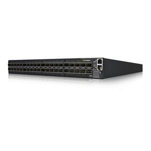 MQM8700-HS2F Mellanox Switch Speed 200GB/S Infiniband com 40 portas QSFP56 e taxa de transmissão de 10/100/1000Mbps