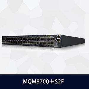 Velocidade Mellanox MQM8700 Switch 40 portas não bloqueadoras 200GB/S Infiniband Nvidia Quantum 43.6*433.2*590.6 mm