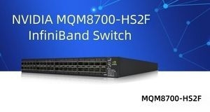 Computação de baixa latência Mellanox Mqm8700-HS2f 200g Infiniband Hdr Switch com 40 portas não bloqueadoras e design hot-swappable