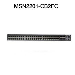 Tecnologia Infiniband Poderosa MSN2201-CB2FC Nvidia 920-9n110-00f1-0c0 48 Portas RJ45 e 4 Qsfp28 2 Fontes de Alimentação Switch