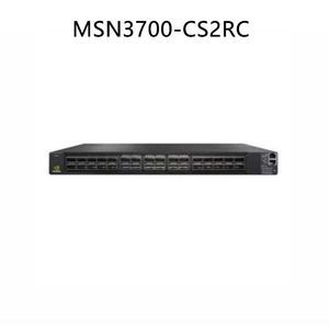 Switch de rede Mellanox MSN3700-CS2RC 920-9n201-00r7-0c0 Tecnologia Infiniband 32 portas QSFP56 Taxa de transmissão de velocidade
