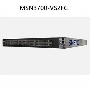 Mellanox MSN3700-Vs2FC 200gbe 1u Open Ethernet Switch com Cumulus Linux e 64 portas 2 fontes de alimentação