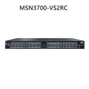 Suporte Vlan Nvidia MSN3700-Vs2RC Spectrum-2 Baseado em Switch Ethernet 200gbe 1u Open 32X200gbe com Cumulus Linux 32 Portas Qsfp56