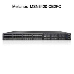 Max Speed 100g Nvidia Spectrum-2 Baseado em 1U Open Ethernet Switch com Cumulus Linux 48 SFP28 12 QSFP28 Portos MSN3420-CB2FC