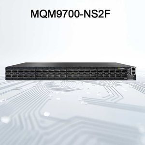 Nvidia Qm9700 1U NDR 400Gbps Switch Infiniband Mqm9700-Ns2f Otimize sua rede com a tecnologia Infiniband