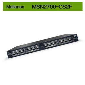 Taxa de transmissão de 100 Gb 1u Open Ethernet Switch com Nvidia Onyx MLNX-OS Mellanox Switch MSN2700-CS2f Baseado no Espectro da Nvidia
