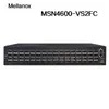 MSN4600-VS2FC Switch Ethernet Aberto 2u com Cumulus Linux 64 Portas Qsfp56 2 Fontes de Alimentação AC CPU X86 Profundidade Padrão P2c