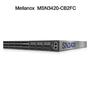 Eth Tecnologia 48 SFP28 12 Qsfp28 Portos Ethernet Switch MSN3420-CB2FC com taxa de transmissão de 25g e 100g