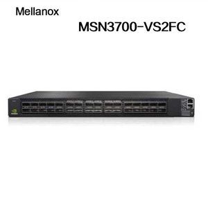 Eth Tecnologia Avançada Mellanox Ethernet Switch MSN3700-Vs2FC com Cumulus Linux 32 Qsfp56 Portos 2 Fornecimentos de energia AC