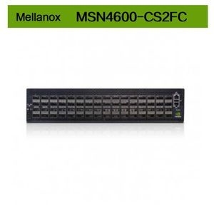 Networking de alta velocidade Nvidia Spectrum-3 100Gbe Switch com 64 portas QSFP28 MSN4600-CS2FC Velocidade máxima 100G 5000