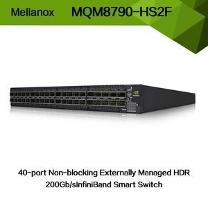 Mqm8790-HS2f Switch de rede de banda Infini e solução de rede rápida da Mellanox para rede