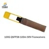 Preço Negociável Estoque Módulo Transceptor de Alta Velocidade 100g Qsfp28 100m Sr4 para Rede Confiável