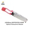 Preço Negociável Stock Alta Velocidade 100g Qsfp28 Er4 40km Modulo Transceptor para Rede Confiável