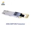 Módulo transceptor óptico Sr4 de alta velocidade 400g para data centers, grande quantidade de produtos à pronta entrega