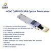 Transceptor Qsfp-Dd Sr8 de 400g Confiável para Data Centers Grande Quantidade de Produtos em Estoque