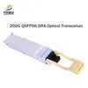 Módulo de transceptor óptico de alta velocidade de 200 g Qsfp56 Sr4 para rede de grandes quantidades de mercadorias spot