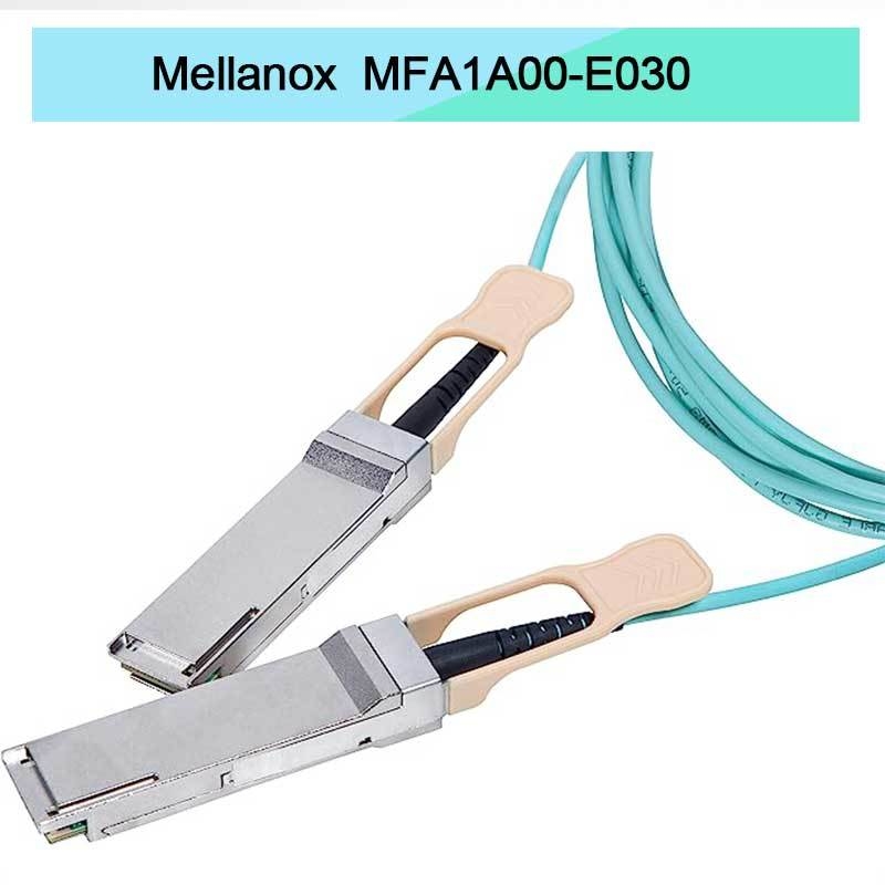Cable QSFP Mellanox AOC baseado em VCSEL MFA1A00-E030 IB EDR até 100Gb/S