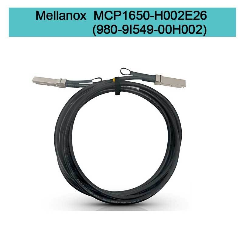 MCP1650-H002E26(980-9I549-00H002) Mellanox Dac Cable Passive Copper Ib HDR Até 200GB/S Qsfp56 2M