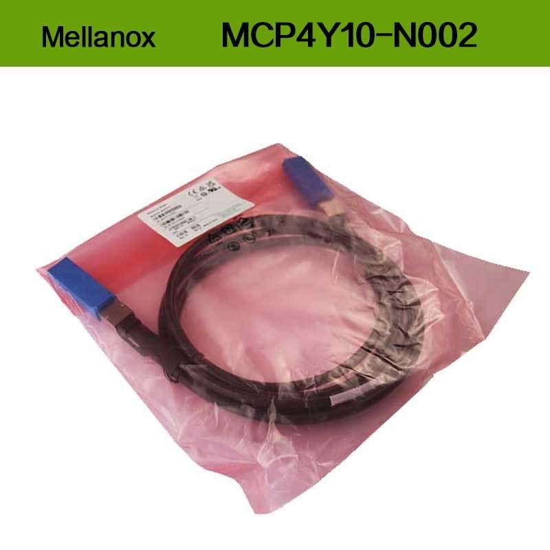 Cabo Nvidia Mcp4y10-Nxxx Twin-Port 2X400GB/S Osfp para 2X400GB/S Osfp DAC Passivo Mcp4y10-N002 (980-9IA0I-00N002)