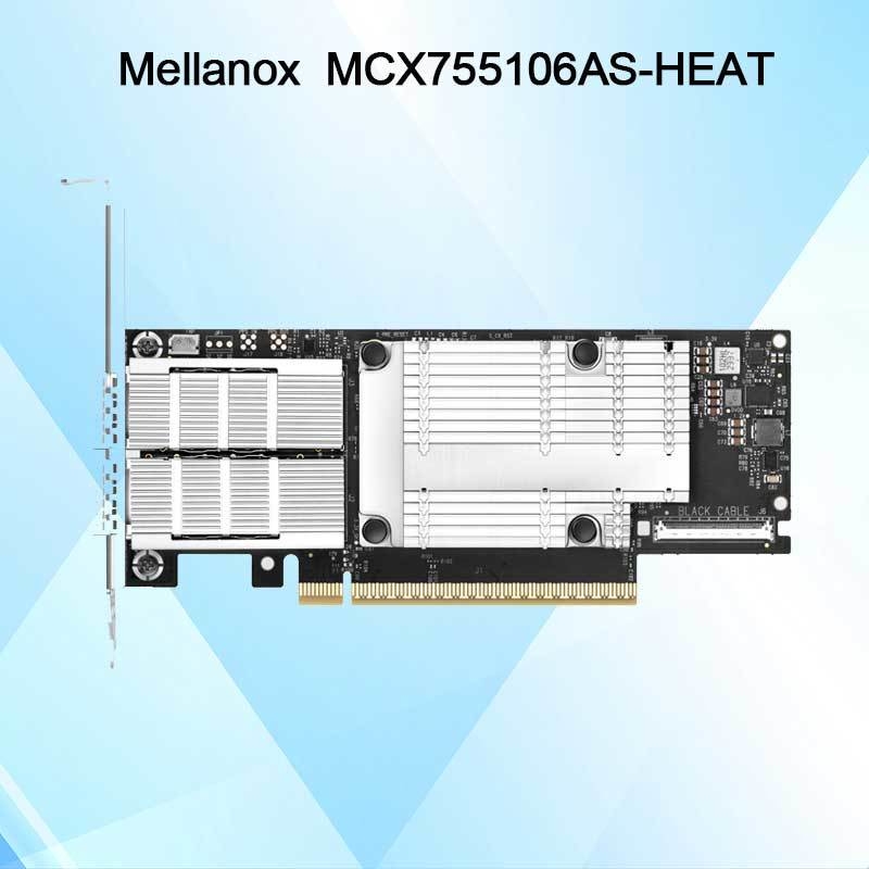 MCX755106as-Calor (900-9X7AH-0078-DTZ) Adaptador Ethernet Nvidia Connectx-7 200g com Portas Duplas