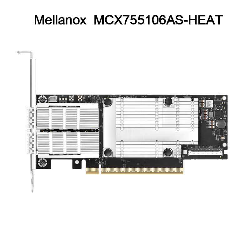 MCX755106as-Calor (900-9X7AH-0078-DTZ) Adaptador Ethernet Nvidia Connectx-7 200g com Portas Duplas