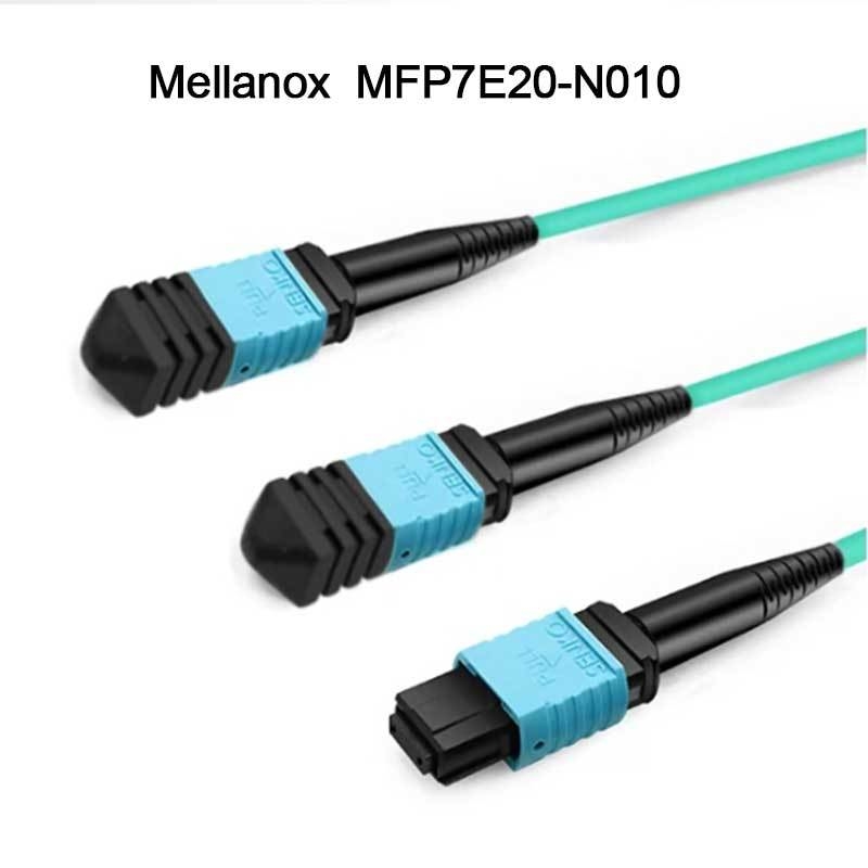 Nvidia Mfp7e20-Nxxx Multimodo Óptico Splitter Fiber Cable Mfp7e20-N010 Mmf, MPO12 APC para 2xmpo12 APC