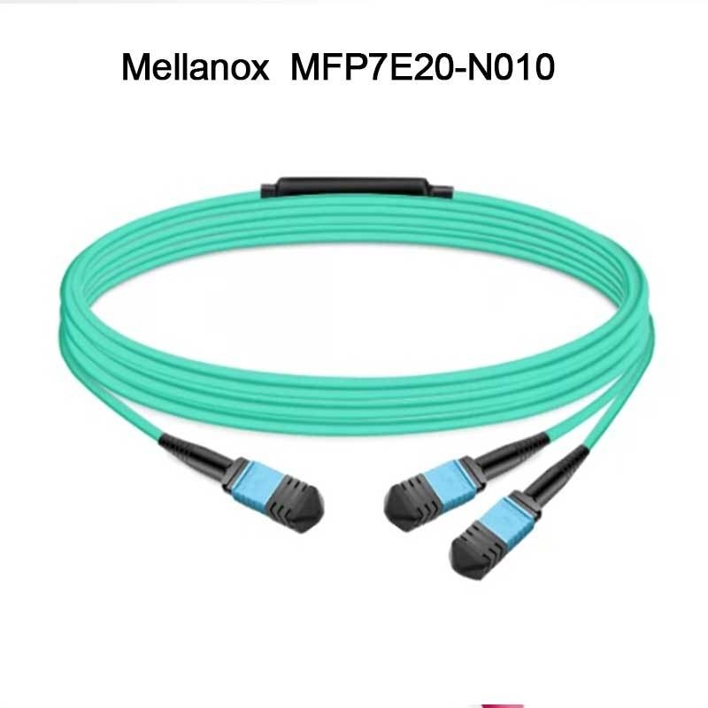Nvidia Mfp7e20-Nxxx Multimodo Óptico Splitter Fiber Cable Mfp7e20-N010 Mmf, MPO12 APC para 2xmpo12 APC