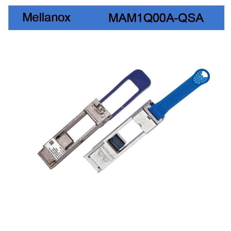 Mellnaox Novo Original Mam1q00A-Qsa Nvidia Dynamix QsaTM, Qsfp+ para SFP+ Adaptador