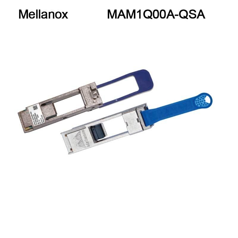Mellnaox Novo Original Mam1q00A-Qsa Nvidia Dynamix QsaTM, Qsfp+ para SFP+ Adaptador