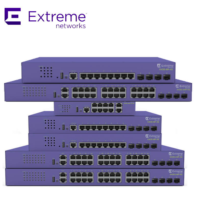 Switch de rede Mellanox de alto desempenho Extreme X435-8p-4s para conectividade rápida