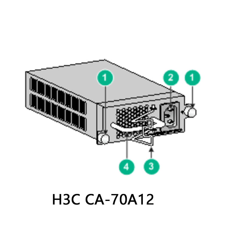 H3c Ca-70A12 Fornecedora de energia CC de alto desempenho para dispositivos Cartão 2.5A